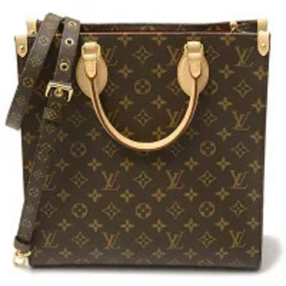 Louis Vuitton Sac Plat Monogram Canvas Bag